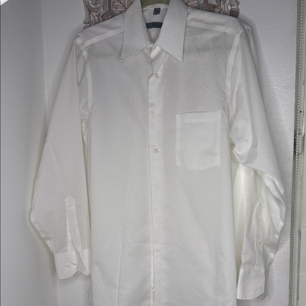 Geoffrey Beene Crisp White Dress Shirt